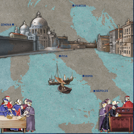 LA BANCA MODERNA - LA ITALIA MEDIEVAL