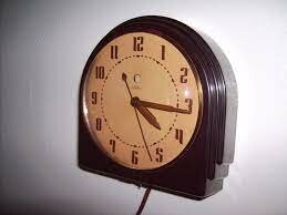 First Electric Clock