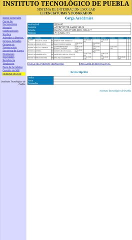 Comienzo de clases en el  ITP