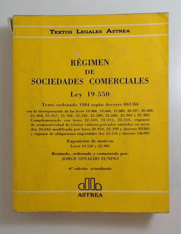 Regimen de Sociedades