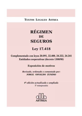 Regimen de Seguros
