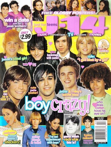 The Teen Magazene phase