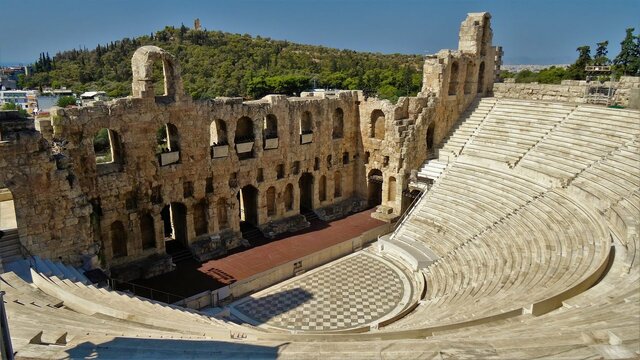 Teatro de Herodes en Atenas, Grecia