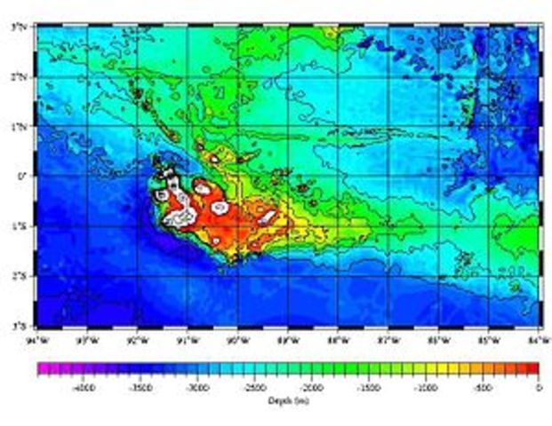 Sea floor hot springs