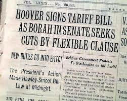 Smoot-Hawley Tariff of 1930