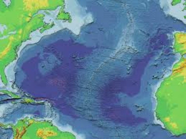 Mid-Atlantic Ridge discovered
