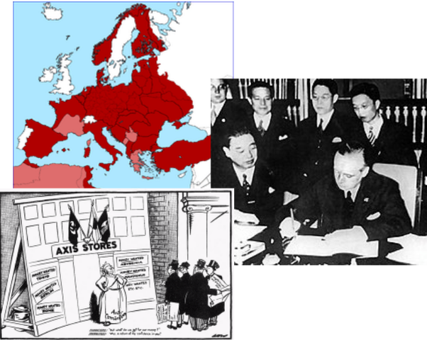 Pacto Antikomintern con Alemania e Italia