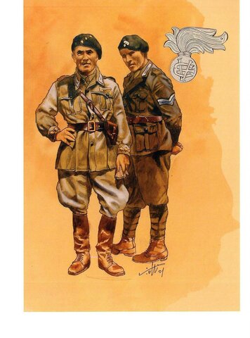 Los primeros soldados italianos, enviados por Mussolini, llegan a para ayudar a las fuerzas franquistas