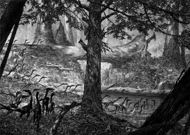 Douglas Henderson, 1988 _Coelophysis_