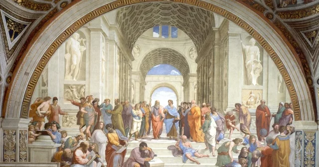 La Escuela de Atenas