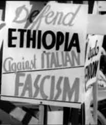Mussolini invades Ethiopia