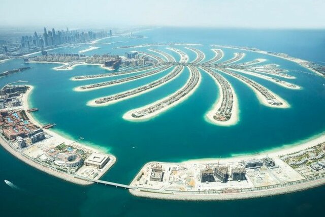 ISLAS ARTIFICIALES  THE WORLD Y PALM, DUBAI.