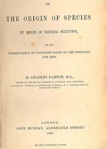 Origen de las especies