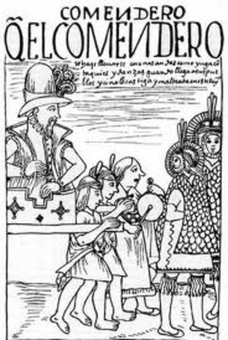 De conquistadores a encomenderos