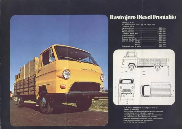 El Frontalito o el Rastrojero F 71
