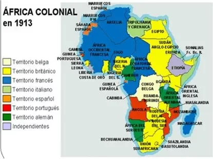 El reparto de África