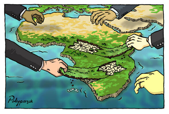 Los Franceses y el reparto de África