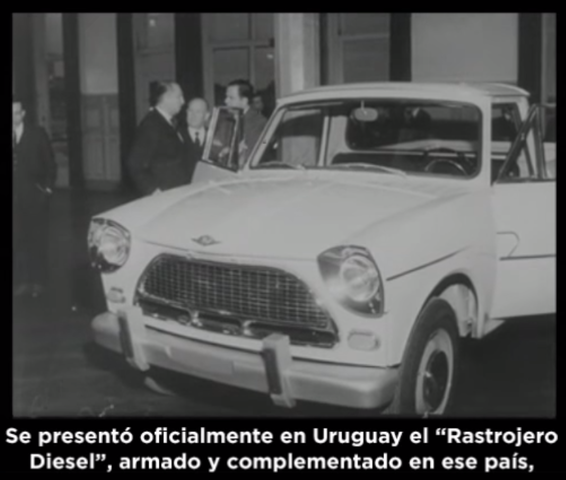 Ensambladora en Uruguay- Rastrojero Diesel