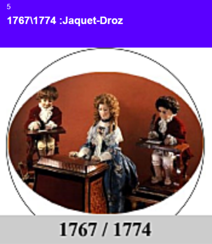 1767\1774 :Jaquet-Droz