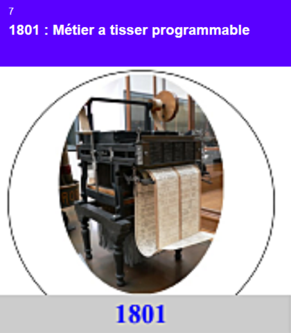 métier a tisser programmable