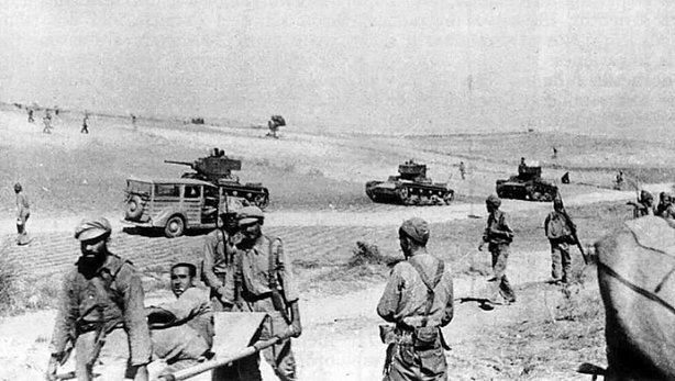 Derrota republicana en la batalla de Brunete