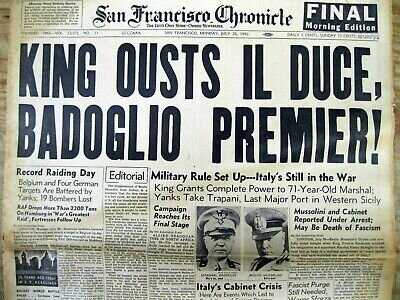 Mussolini starts his own newspaper