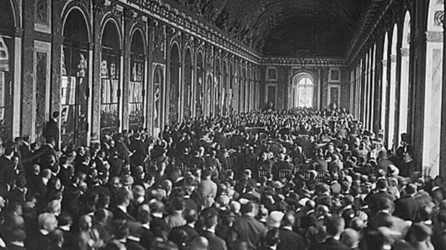 The Treaty of Versailles is signed