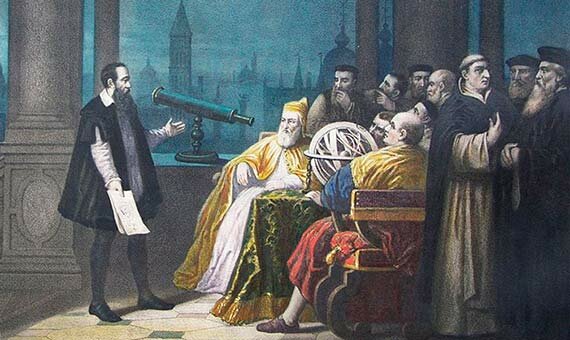 Galileo Galilei: Descubrimientos con el telescopio
