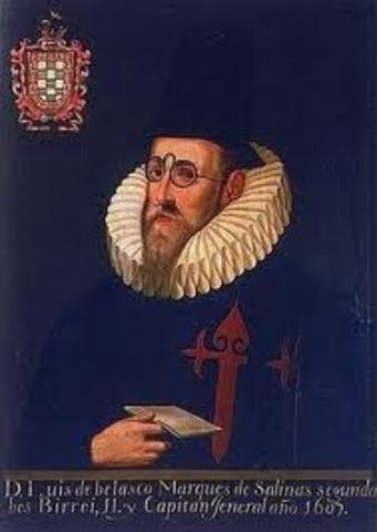 Luis de Velasco es nombrado virrey