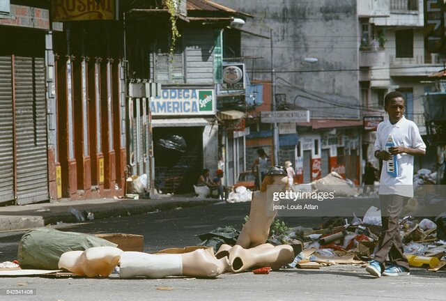 Violence in Panama.