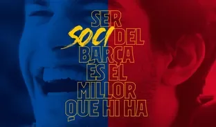 Em vaig fer soci del Barça