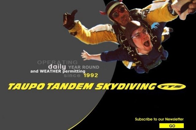 Taupo Tandem Skydiving
