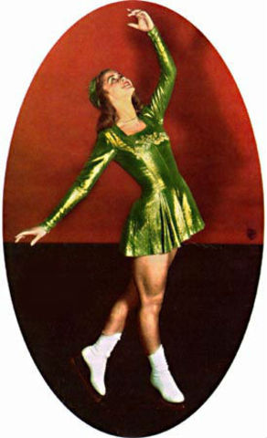 First Canadian woman competes in the Olympics