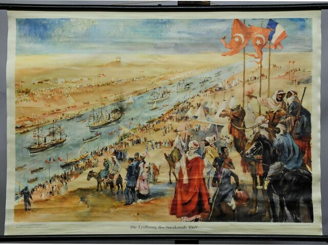 Inaguration of the Suez Canal