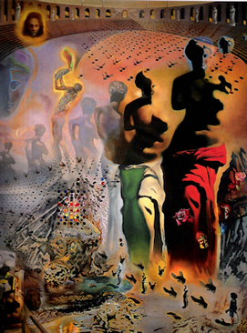 The Hallucinogenic Toreador by Salvador Dalí