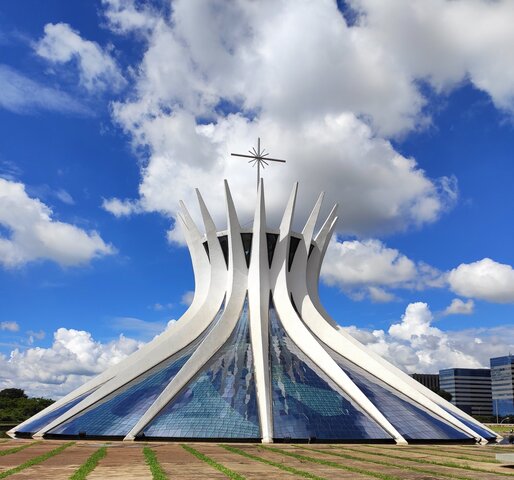 Cathedral of Brasília by Oscar Niemeyer