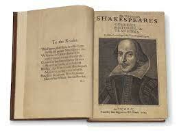 Publication of Shakespeare's First Folio