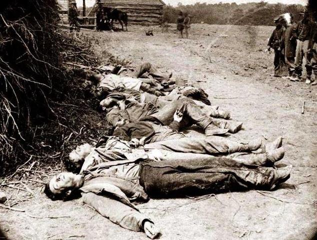 The fall of the Confederacy.