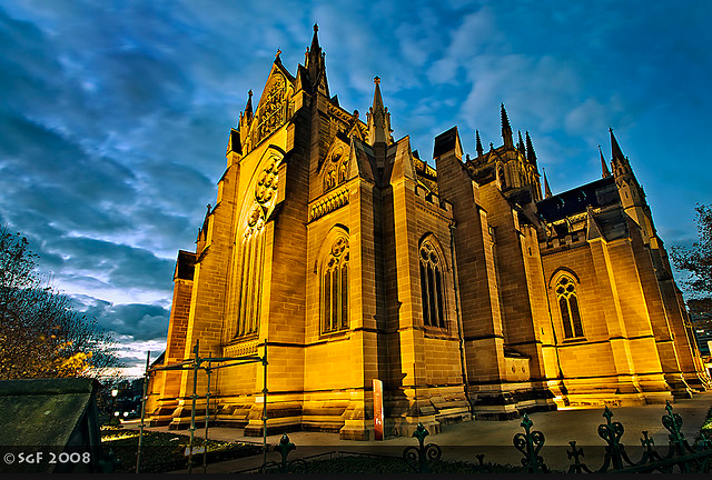 Restoration Of The St Mary's Cathedral Begins.