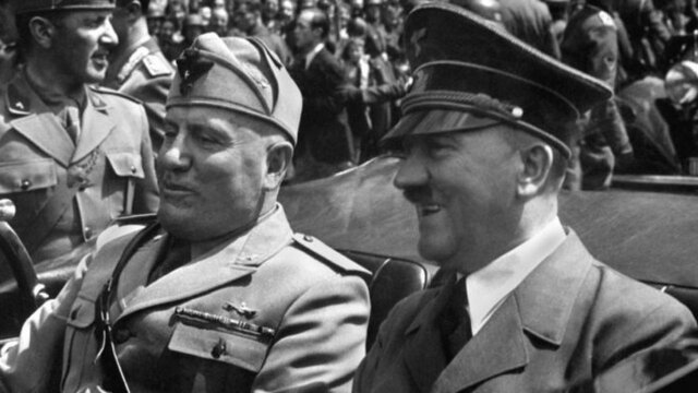 Mussolini and Hitler
