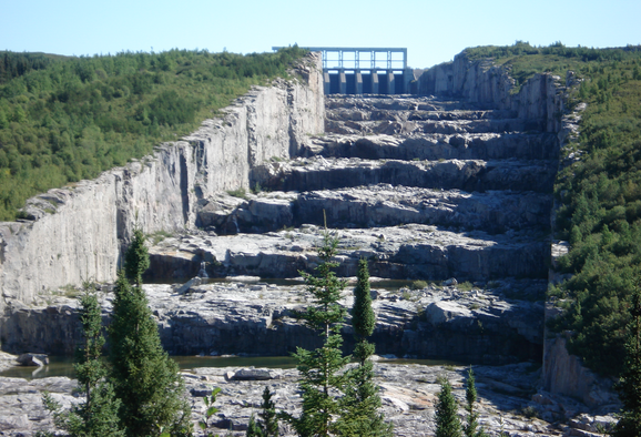 Construction projet hydroélectrique