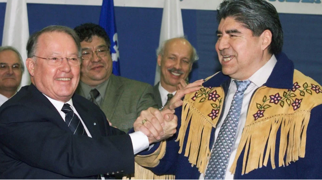 Signature de la Paix des Braves