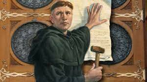 Luther posts 95 theses