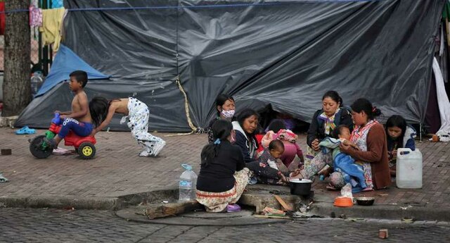 Llegaron al parque nacional