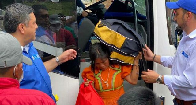 400 indígenas saldrán del parque la florida, para retornar a sus territorios ancestrales.