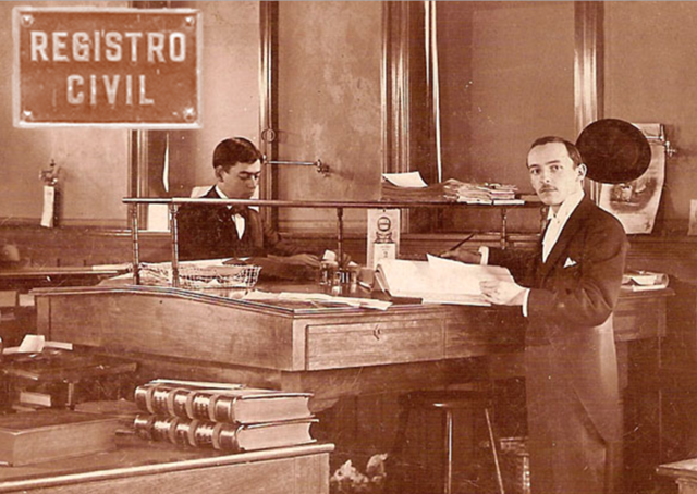 NACIMIENTO DEL ACTUAL REGISTRO CIVIL
