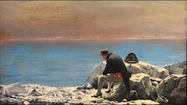 Napoleon exiled to St. Helena