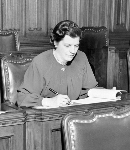 Carine Wilsons’ appointment to the Senate*