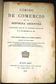 Se sanciona el Codigo comercial