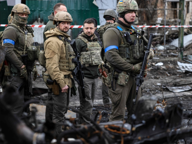 La sociedad Ucraniana organiza resistencia